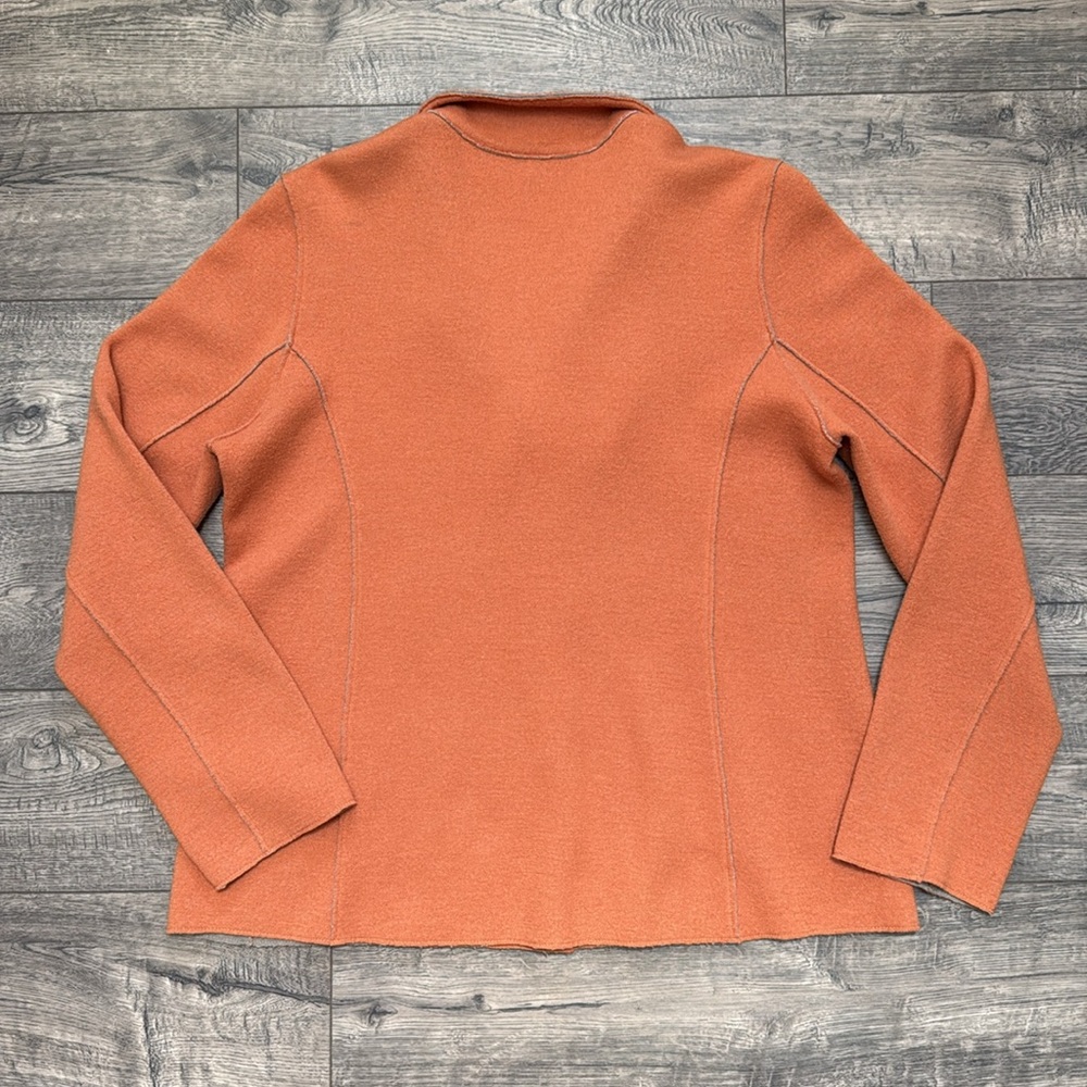 Eileen Fisher Blazer Style Sweater - Picture 9 of 12